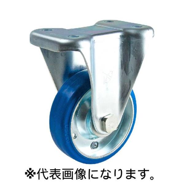 法人のみ ナンシン (/AL) 産業用 キャスター 許容荷重 1200N 幅 32mm 径 75mm 取付高さ 100mm 台車 工場 業務用 SKM-75VU