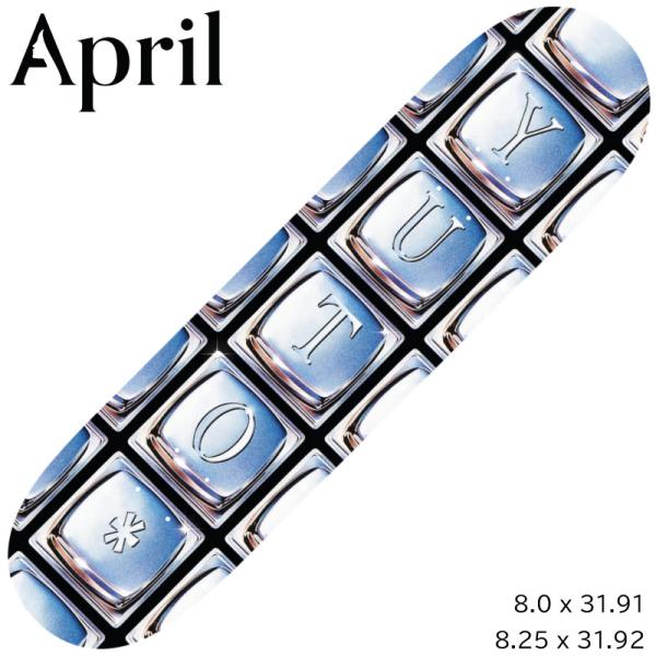 APRIL（エイプリル） デッキ YUTO HOEIGOME 堀米 雄斗 APRIL YUTO