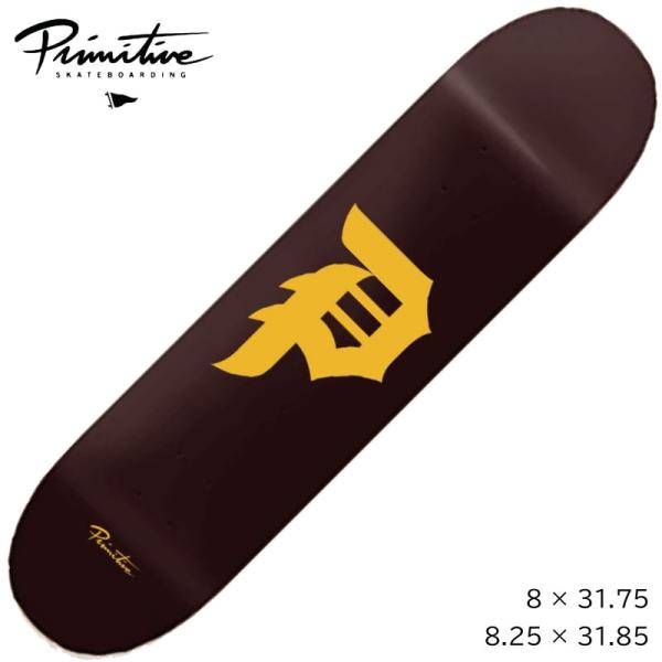 PRIMITIVE（プリミティブ） デッキ PRIMITIVE DECK DIRTY P CORE BROWN