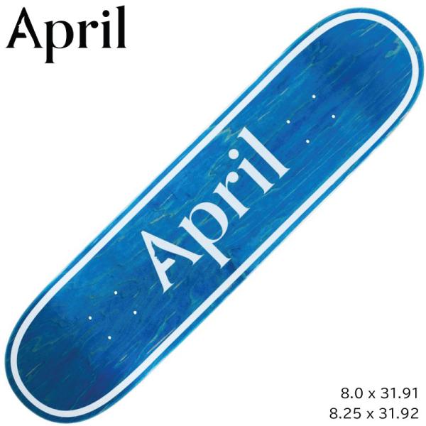 APRIL（エイプリル） デッキ YUTO HOEIGOME 堀米 雄斗 APRIL OG LOGO