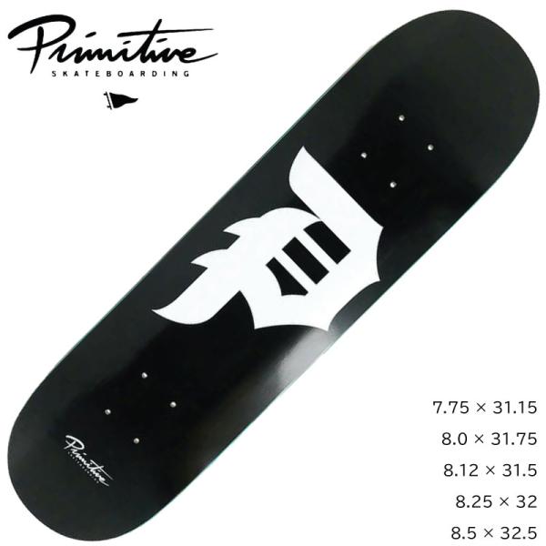 PRIMITIVE（プリミティブ） デッキ PRIMITIVE DIRTY P CORE BLACK 山下