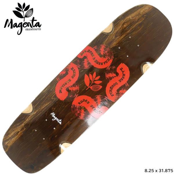 マゼンタ デッキ MAGENTA LOOPHOLE COLLAB BOARD Wheel Wells 8.25inch スケートボード デッキ