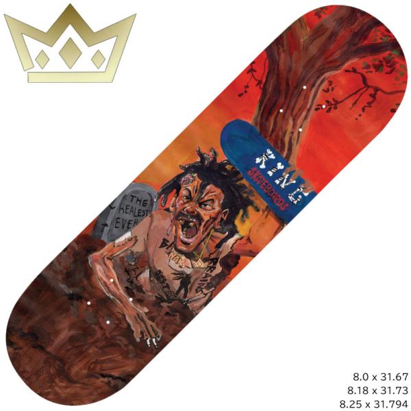 キング スケートボード KING SKATEBOARDS NAKEL SMITH BACK FROM THE DEAD BOARD 8.0inch 8.18inch 8.25inch