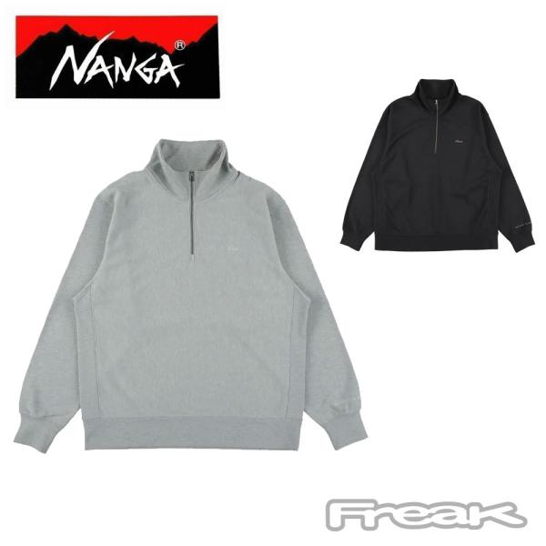 NANGA ドライミックス テリー ハーフジップスウェット / DRY MIX TERRY HALF ZIP SWEAT 2026FW
