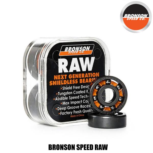 ブロンソン ベアリング BRONSON SPEED CO RAW SKATEBOARD スケート