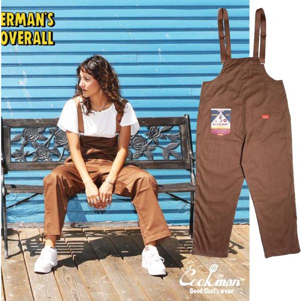 クックマン シェフパンツ オーバーオール Fisherman's Bib Overall