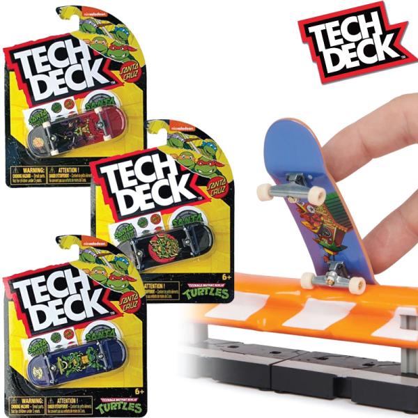 ミュータント タートルズ スケボー セット Tech Deck 指スケ 海外限定 proshopfreak_sk8techdeck10