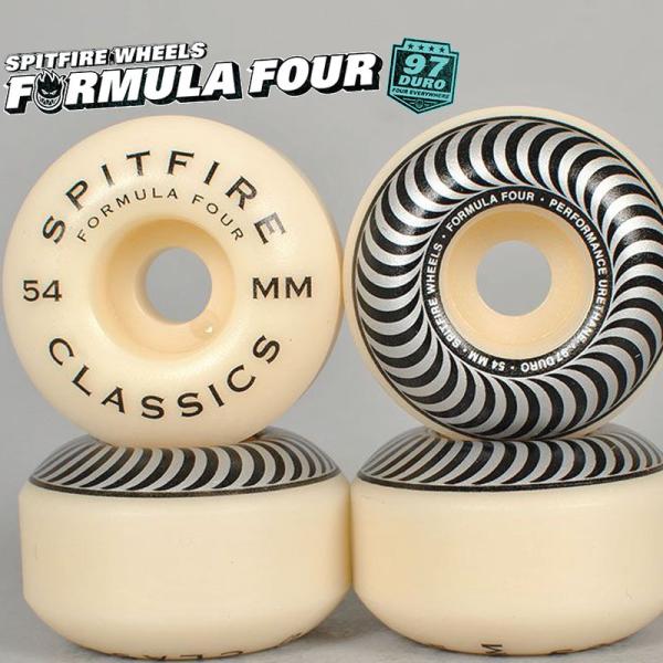 スピットファイアー ウィール SPITFIRE WHEEL F4 97D Classic Wheels 54mm  スケボー SKATEBOARD スケートボード　