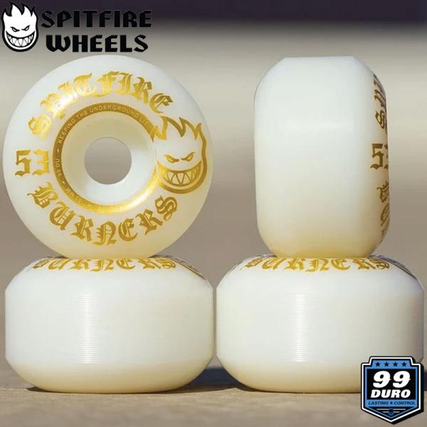 SPITFIRE BURNERS 52mm99aスケボーウィール定価9,130 スピットファイアー ウィール SPITFIRE WHEEL 99D BURNER WHEELS 53MM