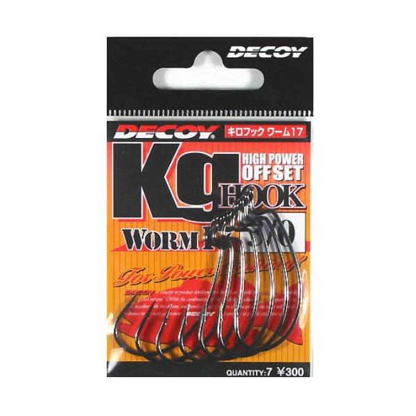 デコイ(DECOY)  キロフック(Kg HOOK) WORM17