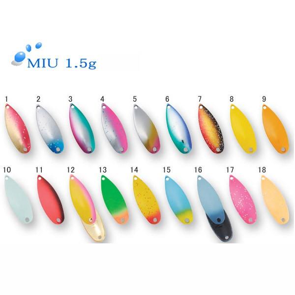 フォレスト ミュー  ③ ② ① セット フォレスト ミュー 1.5g ＃1〜18【メール便OK】 : プロショップケイズ