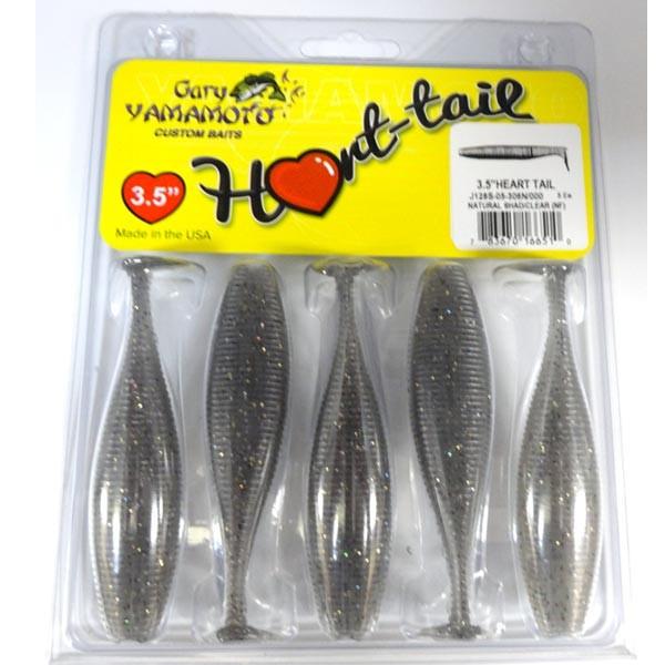 ゲーリーヤマモト Heart Tail ハートテイル 3 5インチ 306n 000 ナチュラルシャッド クリア Nf メール便ng Ii41 プロショップケイズ 通販 Yahoo ショッピング
