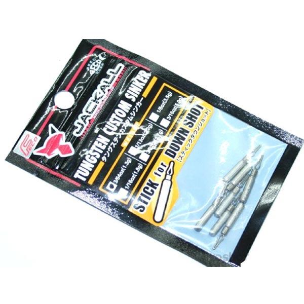 タングステン スティックシンカー ダウンショットシンカー 1.3g 20個 