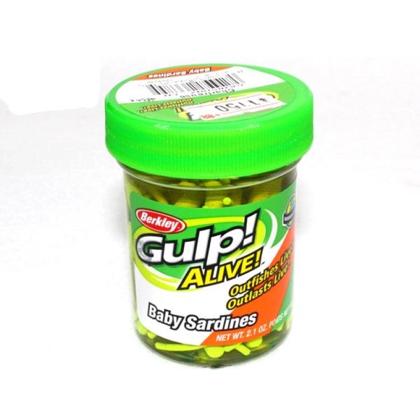 他サイト： バークレイ ガルプ ベビーサーディン 内容量59g #チャートリュース 【メール便NG】の商品画像