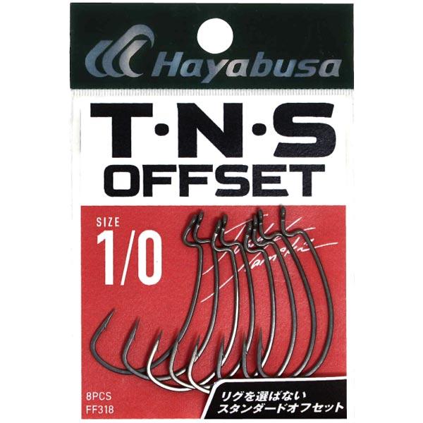ハヤブサ T・N・S オフセットフック II フックサイズ #7/0 入数3本入り