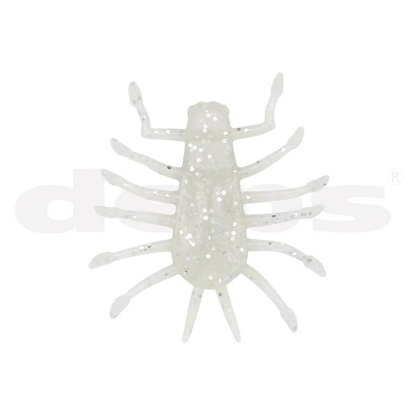 デプス WIGGLE BUG(ウィグルバグ) 1.2インチ 入り数6個入り #130.ホワイト/シルバーフレーク 【メール便OK】【FECO認定商品】