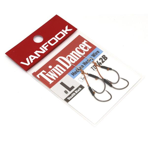 ヴァンフック ツインダンサーヘビー TD-42B サイズL #ステルスブラック【メール便OK】