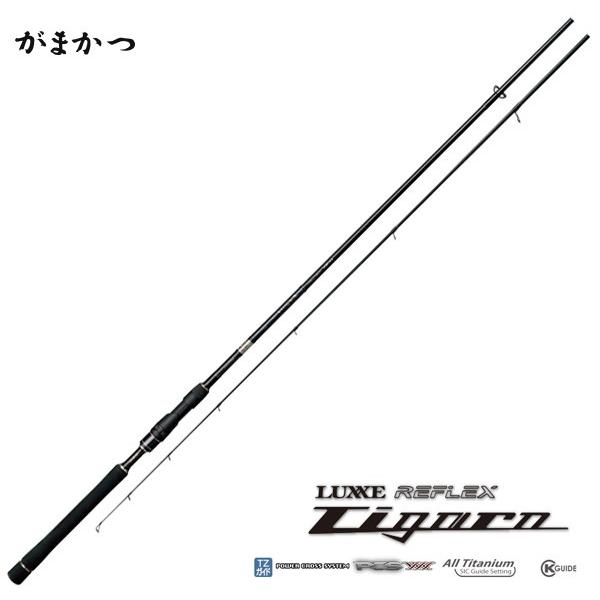 最終価格　ラグゼ　リフレックス　ティガロ９１ML シーバスロッド　チタンガイド Gamakatsu（がまかつ） ラグゼ リフレックス ティガロ 90ML-solid