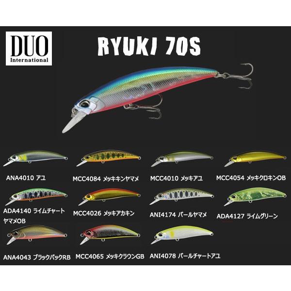 デュオ スピアヘッド リュウキ 70S 【メール便OK】 : プロ