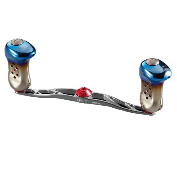 新品未使用 リブレ クランク140 シマノ右巻き用 チタン/レッド リブレ クランク140 シマノ 右巻き用 #チタン/レッド FRSK140-TR-TIR