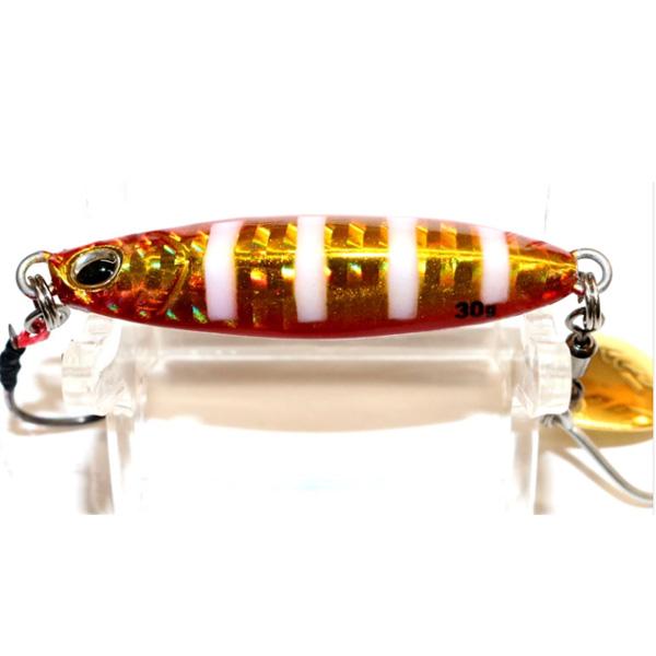 ダイワ サムライジグ R スピン 30g #PHアカキンゼブラ 【メール便OK