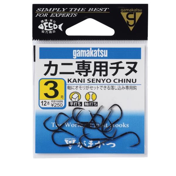 Gamakatsu（がまかつ） ガマカツ カニ専用チヌ #4号 #入数12本 : プロ