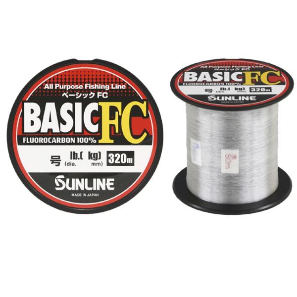 サンライン（SUNLINE） ベーシックFC 4号 16lb #クリア【メール便NG