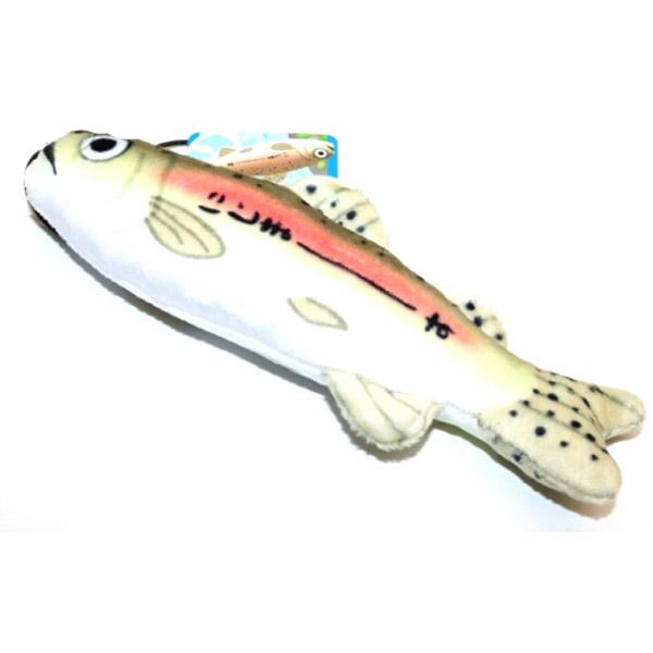 カワチ のびおさかなストラップ 約14cm #のびにじます【メール便