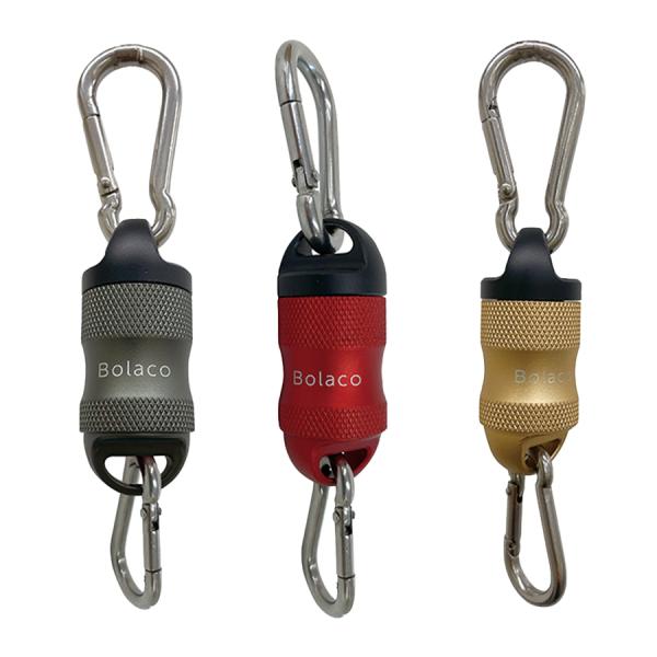 bolaco ボラコ オートロックマグネットジョイント ツインカラー マグネット 小物の携帯に便利 ネオジウム磁石 カラビナ付き