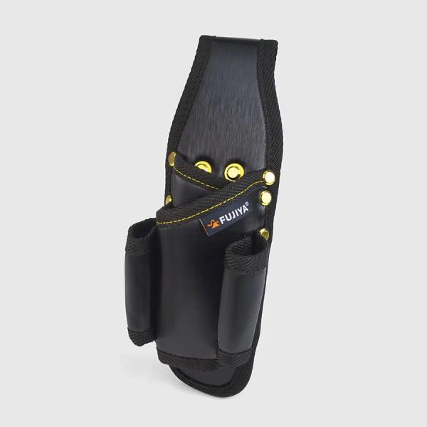 フジ矢 ペンチドライバー２段差し 黒金 PS-72BG PVC仕様 工具差し 腰袋 KUROKIN 腰道具入れ PVCシリーズ