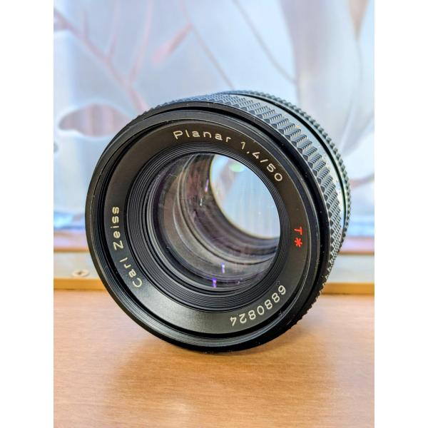 ★美品★ CONTAX Planar 50mm 1:1.4 AEJ オールドレンズ CONTAX Carl Zeiss PlanarT* 50mm F1.4 MMJ 訳アリ