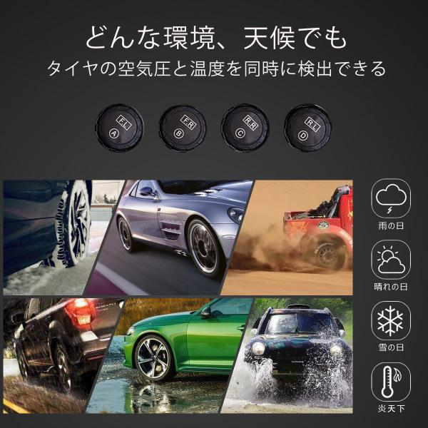 �^�C����C���Z���T�[ C240 �^�C����C�����j�^�[ �^�C����C���Ď��V�X�e�� TPMS ��C�� ���x ���A���^�C���Ď� �v�� �\�[���[�[�d USB�[�d �Z�K 1�����ۏ� ���i�摜4