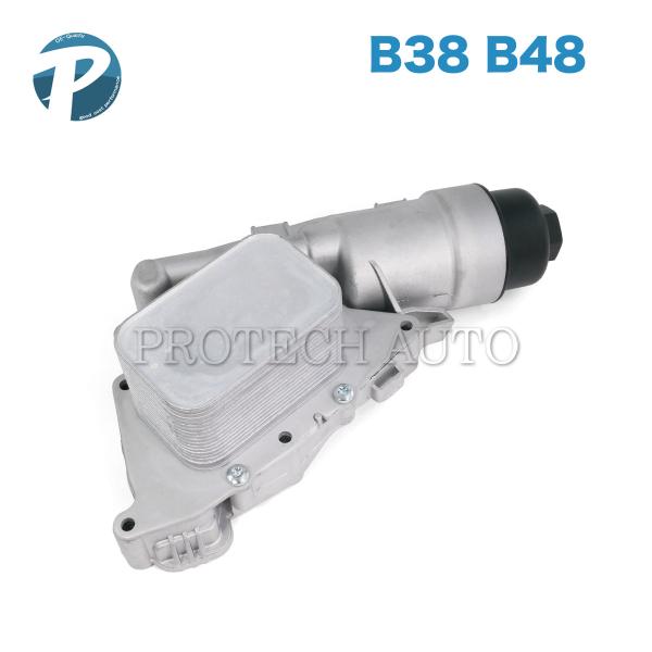 BMW i8/I12 I15 i8 アルミ製 エンジンオイルフィルターハウジングケース オイルクーラーASSY 11428585235 11428511391