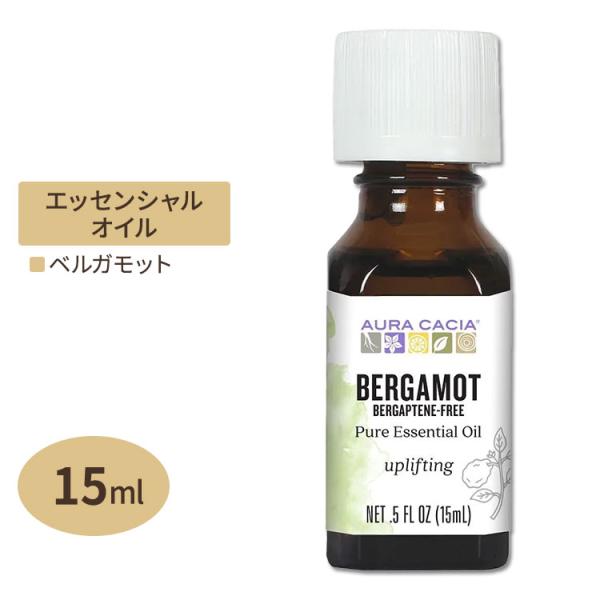Aura Cacia Pure Essential Oil Bergamot - 0.5 fl oz Essential Oils