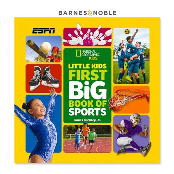 【洋書】ナショナルジオグラフィック リトルキッズ ファーストビッグブック「スポーツ」 [ジェームズ・バックリー・ジュニア] National Geographic