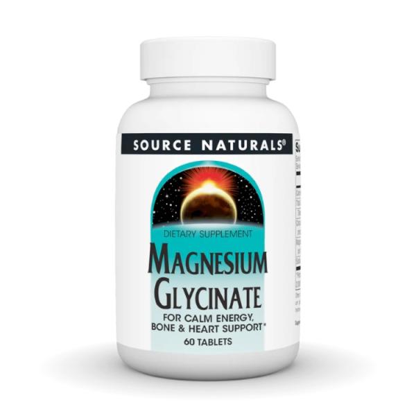 ソースナチュラルズ マグネシウムグリシネート 60粒 Source Naturals Magnesium Glycinate 60 Tablet 【お取り寄せ商 お取り寄せ