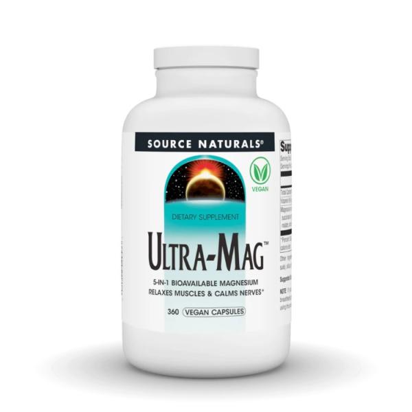 ソースナチュラルズ ウルトラマグ 360ベジカプセル Source Naturals Ultra-Mag・360 Vegetarian Capsule 【お取り お取り寄せ