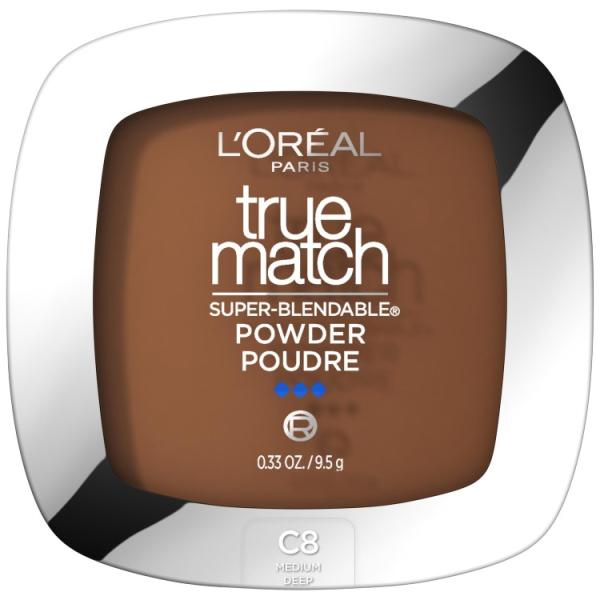 お取り寄せ ロレアル パリ トゥルーマッチ スーパーブレンド オイルフリー メイクアップパウダー ココア 約9g L'Oreal Paris True Matc