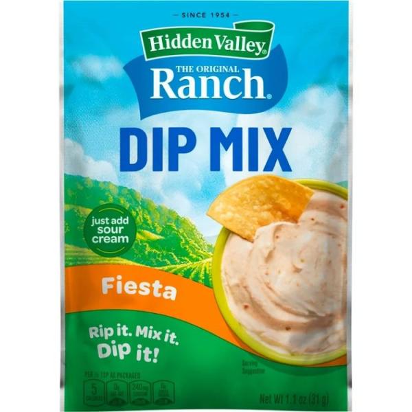 ヒドゥンバレー グルテンフリー フィエスタ ランチ ディップスミックス 約28g Hidden Valley Gluten Free Fiesta Ranch  お取り寄せ