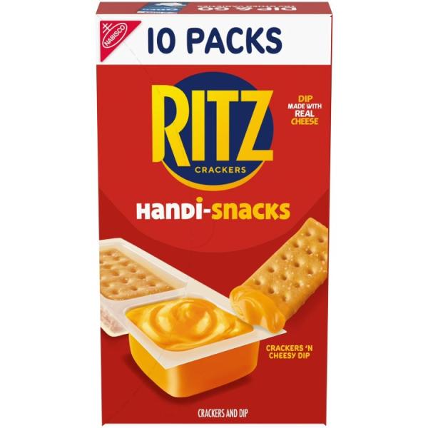 ハンディスナック リッツ クラッカー＆チーズディップ スナックパック 10個入り Handi-Snacks RITZ Crackers 'N Cheesy Di お取り寄せ
