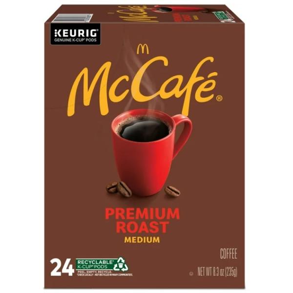 マックカフェ プレミアムロースト コーヒー Kカップ 24個入り McCafe Premium Roast Coffee K-Cup Coffee Pods, お取り寄せ