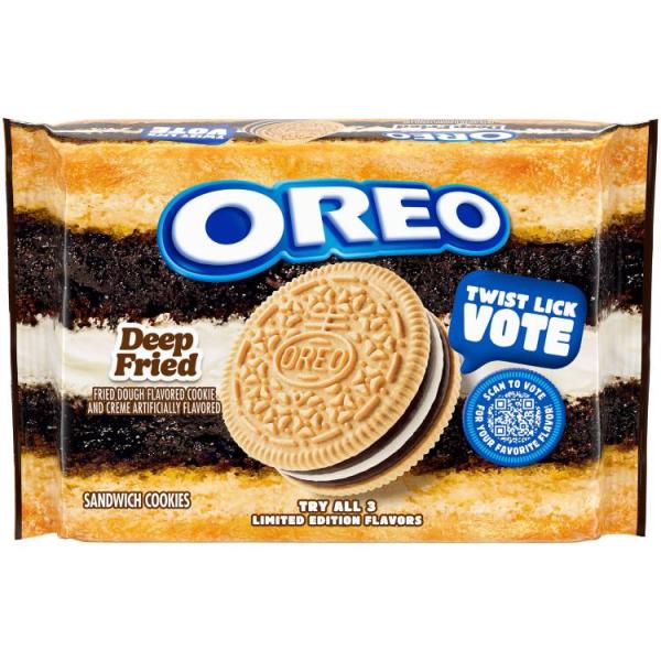 お取り寄せ [限定版]オレオ ディープフライドサンドイッチクッキー 324g OREO Deep Fried Sandwich Cookies, Li