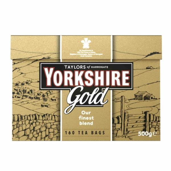 お取り寄せ テイラーズオブハロゲート ヨークシャーゴールド 160個入り Taylors of Harrogate Yorkshire Gold, 160 Co