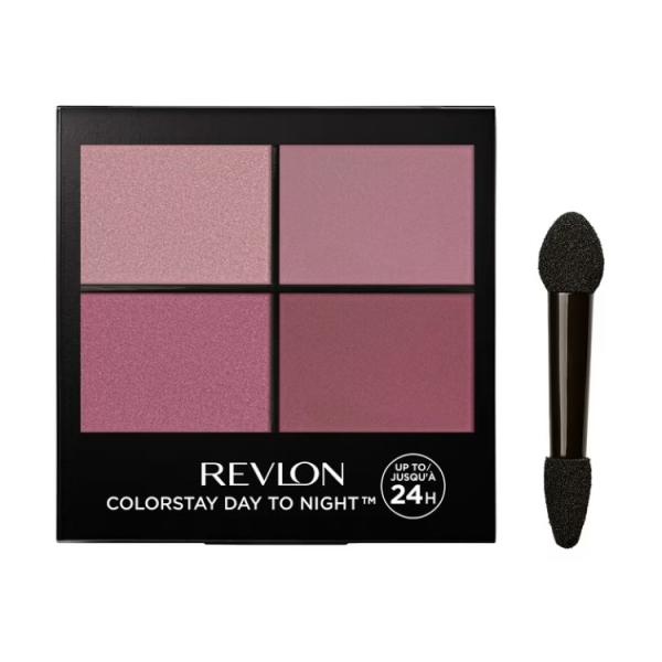 レブロン カラーステイ デイ トゥ ナイト ロングラスティング マット＆シマー アイシャドウクアッド 575 エクスクイジット 約5g Revlon Color お取り寄せ
