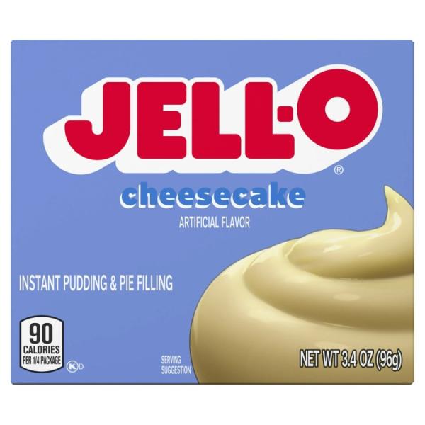 ジェロ チーズケーキ インスタントプディング＆パイフィリングミックス 96g Jell-O Cheesecake Instant Pudding & Pie F お取り寄せ