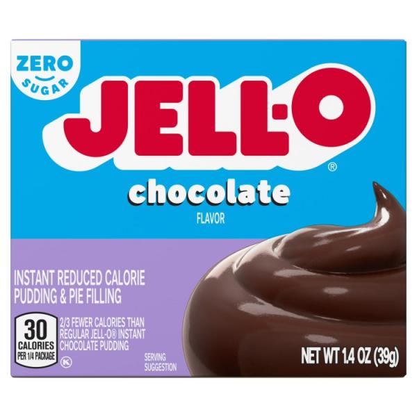 お取り寄せ ジェロ チョコレート ゼロシュガー プリン＆パイフィリングミックス 39g Jell-O Chocolate Flavor Zero Sugar P