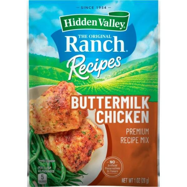 ヒドゥンバレー ランチ ナイト バターミルク チキン プレミアム シーズニングミックス 約28g Hidden Valley Ranch Night Butte お取り寄せ