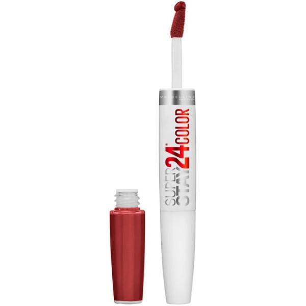 メイベリン スーパー ステイ 24 2ステップ リキッドリップスティック エバーラスティングワイン Maybelline SuperStay 24 2-Step お取り寄せ