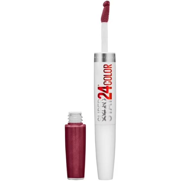 メイベリン スーパー ステイ 24 2ステップ リキッド リップスティック アンリミテッド レーズン Maybelline SuperStay 24 2-Ste お取り寄せ