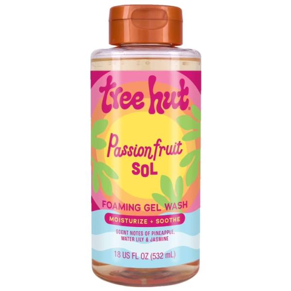 お取り寄せ ツリーハット パッションフルーツソル フォーミングジェル ボディウォッシュ 532ml Tree Hut Passionfruit Sol